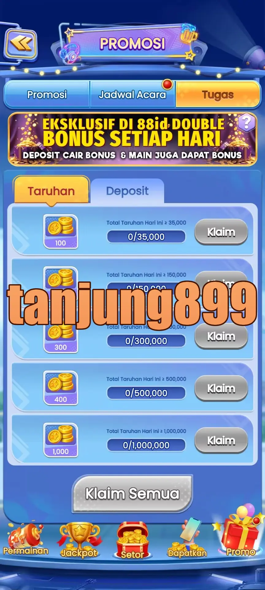 tanjung899 Tangkapan Layar - APK Resmi